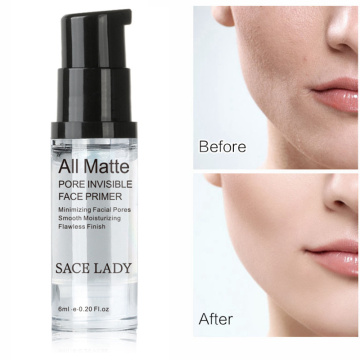 1PC 6ML Face Pores Hydrating Makeup Base Primer Liquid Natural Moisturizer Whitening Cosmetic Make Up Long Lasting Facial Skin