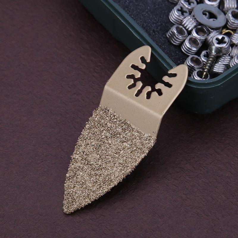1pcs Oscillating Multi Tool Carbide Finger-shaped Cutter Saw Blade Woodworking Cutting Tool For Fein Renovator Power Tool