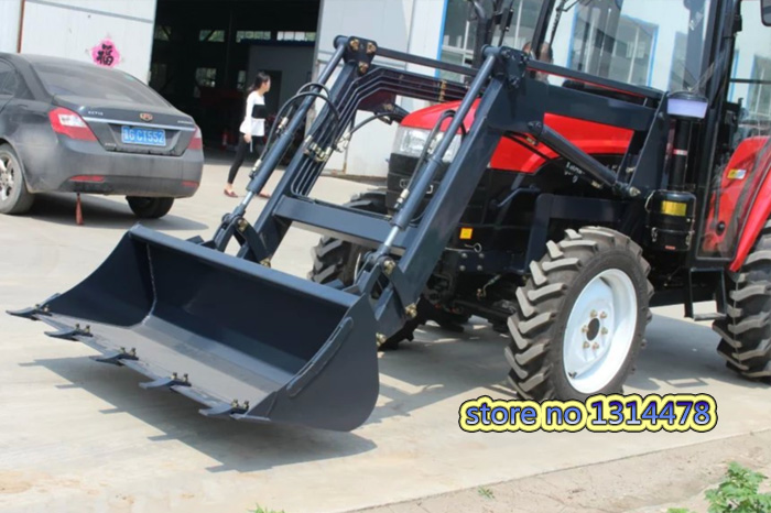 35HP Tractor Four Wheel 4*4 With Front Forklift Multi-Purpose Agricultural Machinery