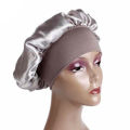2020 Newly Women's Satin Solid Sleeping Hat Night Sleep Cap Hair Care Bonnet Nightcap For Women Men Unisex Cap bonnet de nuit