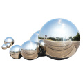 4PCS Mirror Gazing Balls Stainless Steel Hollow Ball Brightness Shine Mirror Sphere Home Garden Ornament Decoration 10/15/20CM