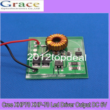 Cree XHP70 XHP-70 Led Driver One Mode Output DC 6V Input DC12-24V 4.5-4.8A Lighting Transformers can use for Motorcycle