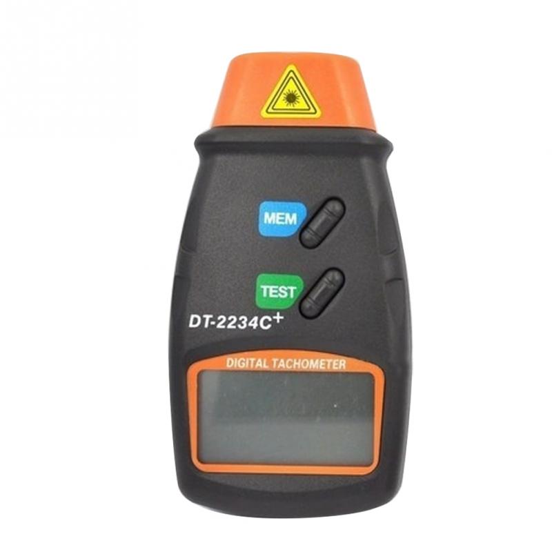 1 pc Non Contact Tach Tool Handheld Digital Photo Tachometer Tester RPM Motors