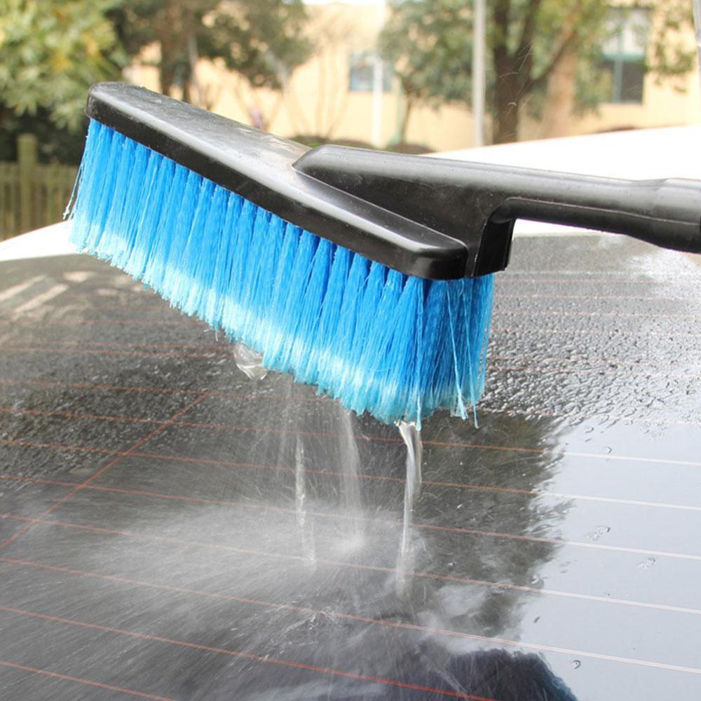 New Car Wash Brush Hose Adapter Vehicle Truck Cleaning Car Cleaning Washing Car Water Spray Care Brush Y5T0