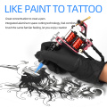 New Pink Wire Cutting 10 Wraps Coil Tattoo Machine Shader Liner Maquina De Tatuagem Tatto Gun for Tattooist Permanent Makeup