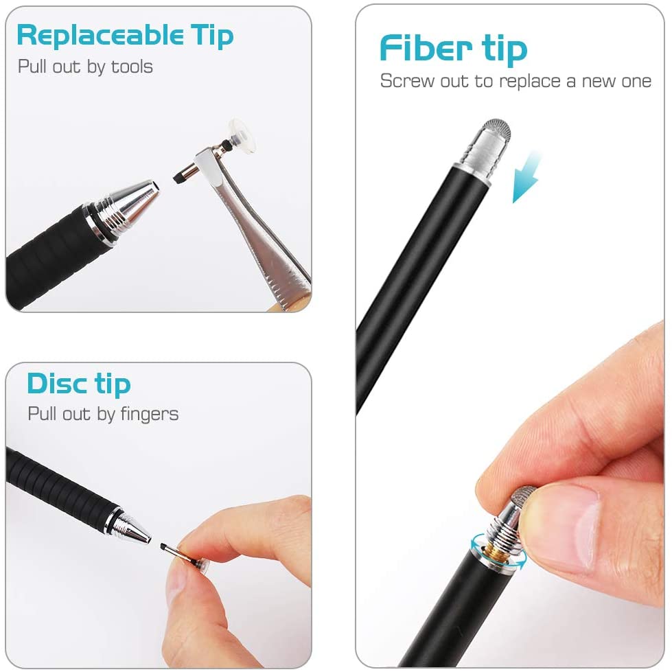 2 in 1 Stylus Drawing Tablet Pens Capacitive Screen Caneta Touch Pen for Mobile Android Phone Smart Pencil Accessories Newest