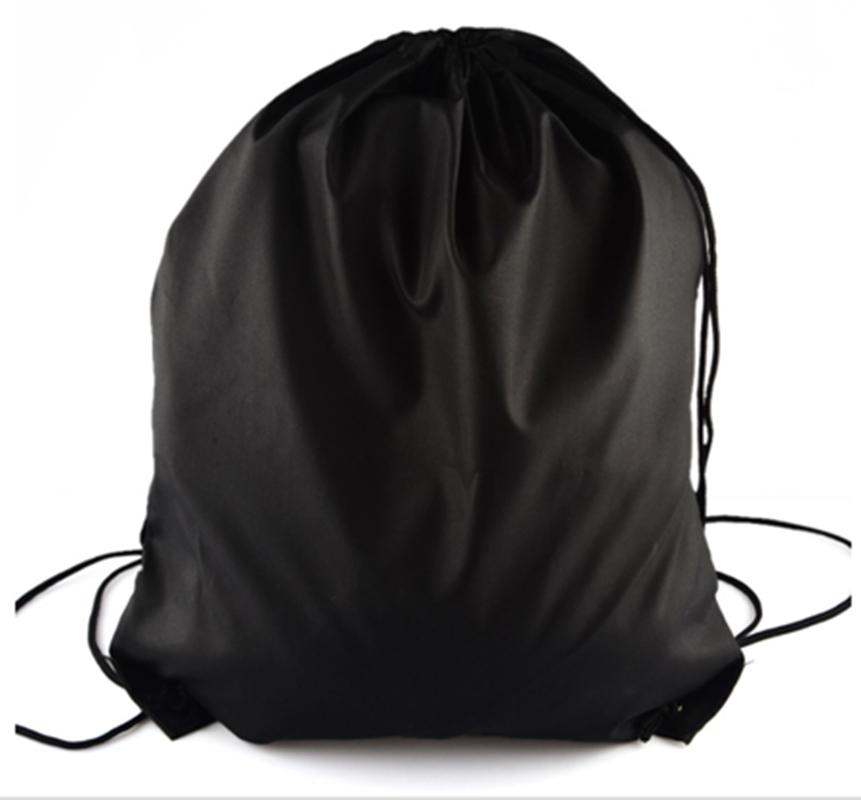 Outdoor Sports Polyester Drawstring Backpack Bag Unisex Fashion Outdoor Gym Bag Clothing Storage Bag