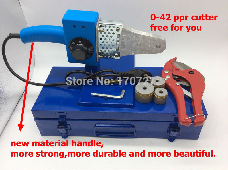 Hot Sale Temperature controled PPR welding machine, plastic welder AC 220V 600W 20-32mm for weld plastic pipes