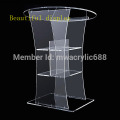 pulpit furniture Free Shipping Transparent Modern Design Cheap Clear Acrylic Lectern acrylic podiumt plexiglass
