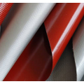 fire resistant silicone rubber coated fiberglass fabric