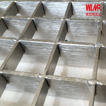 Single-clip stainless steel grating