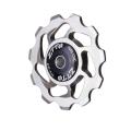 ZTTO Bicycle Derailleur Bicycle Rear Derailleur Jockey Wheel Ceramic Bearing Pulley Road Bike Guide Roller Idler