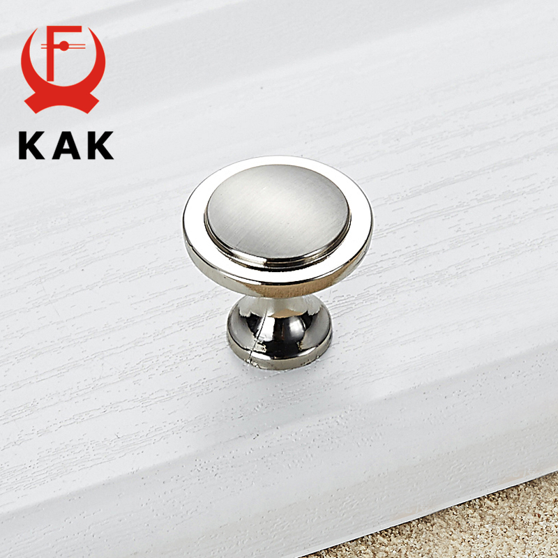 KAK 5PCS Zinc Alloy Modern Cabinet Handles Kitchen Cupboard Door Pulls Drawer Knobs Handles Wardrobe Pulls Furniture Handle