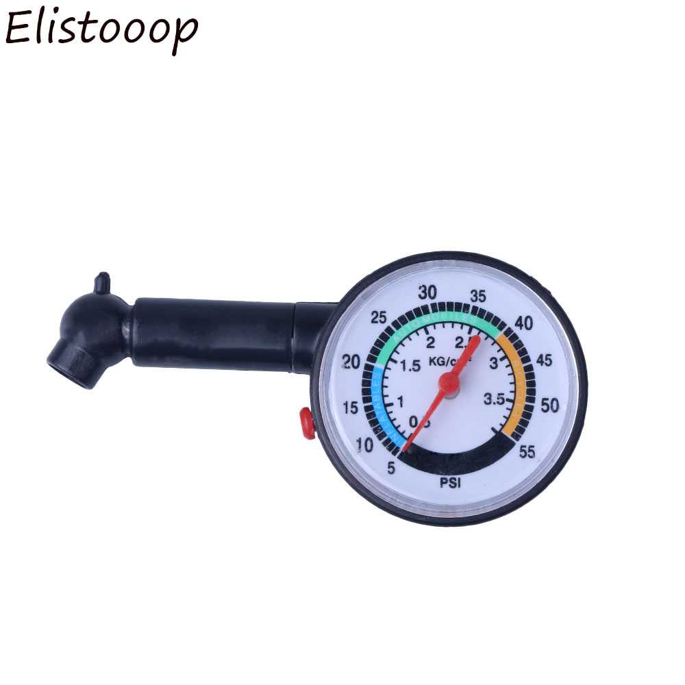 New Car Tyre Tire Pressure Gauge For Car Auto Motorcycle Truck Bike Dial Meter Vehicle Tester Pressure Tyre Measurement Tool