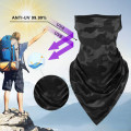 New Cycling Face Bandana Outdoor Sports Women Men Headband Faceshield Mask Neck Warmer Ice Silk Cool Scarf