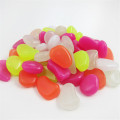 10 Pcs Colorful Fish Tank Glowing Stones Pebbles Fish Tank Aquarium Submarine Luminous Artificial Stone Ornament