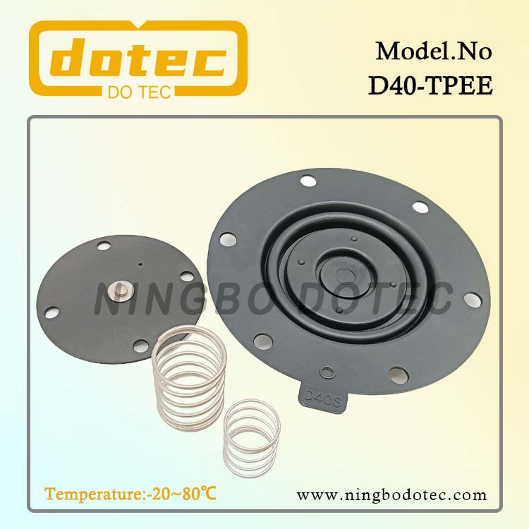 D40 TPEE 1'' SBFEC Type Pulse Valve Diaphragm Repair Kit