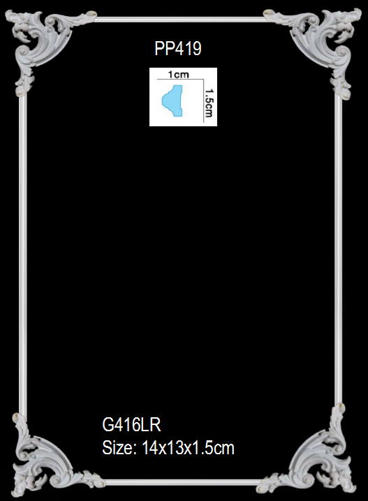 Polyurethane Architectural Panel Mouldings