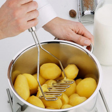 new Stainless Multifunction Potato Ricer Egg Masher Mould Vegetable Fruit Crusher Kitchen Tool