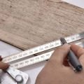 Multi-Function Angle Level Ruler Precise Stainless Steel Measuring Tools Aluminium Combination Square Workshop Hardware