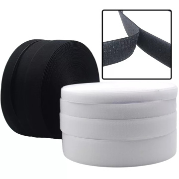 1M/pair Nylon Adhesive Fastener Tape Hook And Loop Diy For Garment Shoes Sewing Magic Tape 16/20/25/30/40/50/100mm Black White