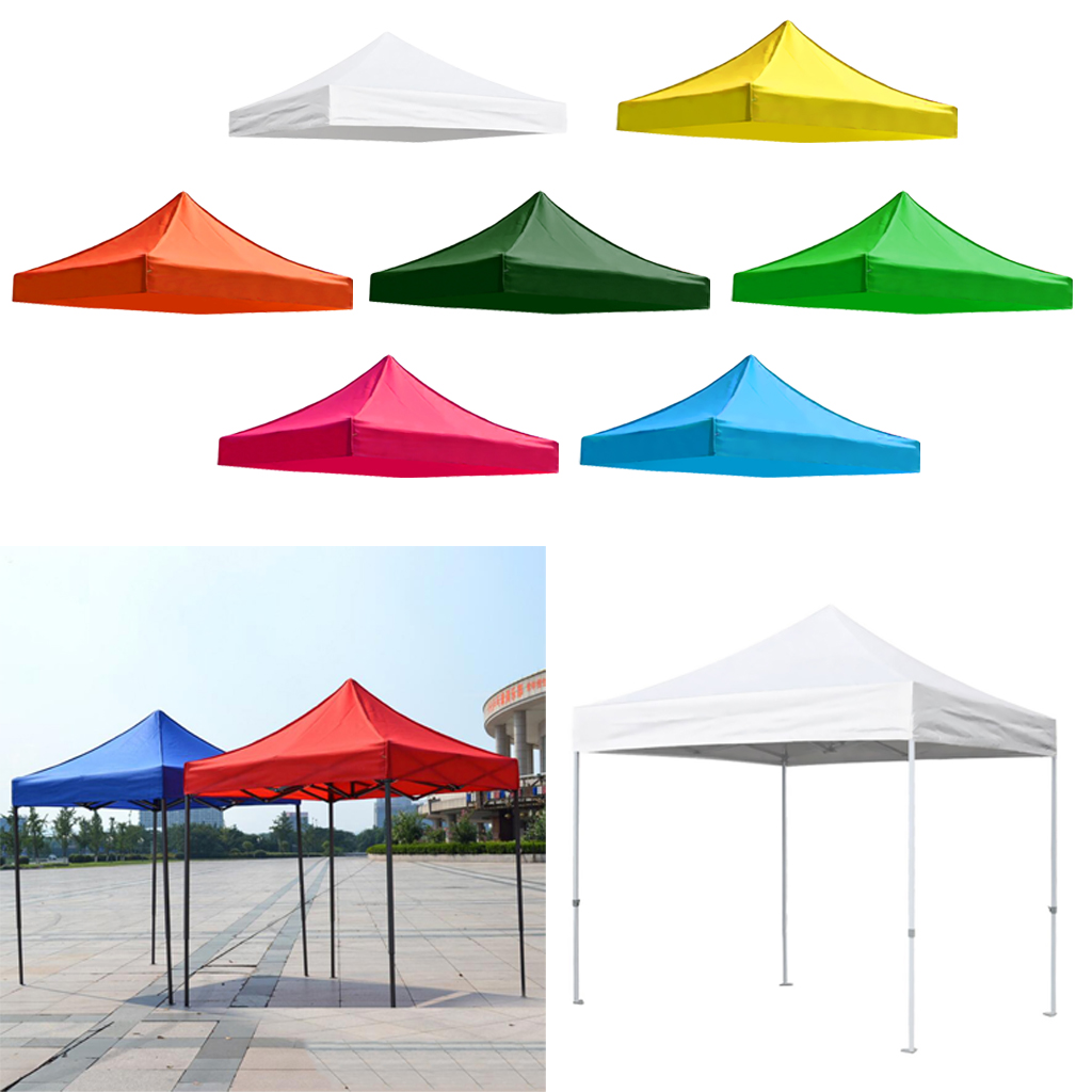 Replacement Canopy Top Cover Patio Tent Sunshade Shelter Rain Tarp Camping Sun Shelter Accessories