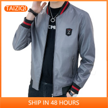 Men's leather jacket Slim fit men's winter jackets men's jacket made of leather jacket for men A521-8362