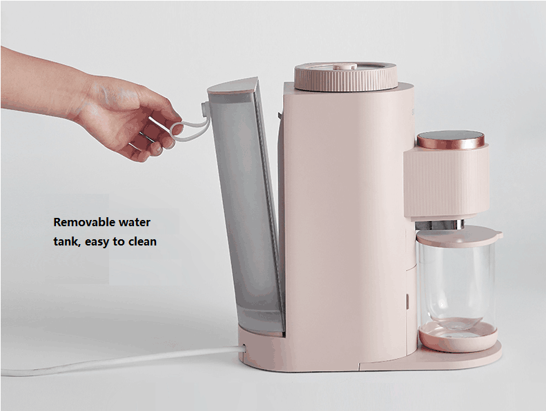 220V 240ML Mini Household Electric Soybeans Milk Maker Automatic Clean Portable Soy Milk Juicer For Breakfast Drinking