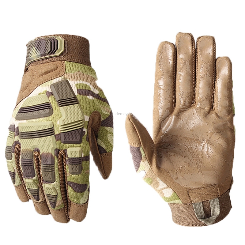 Tactical Full Finger Gloves Camouflage Airsoft Paintball Military Glove Men Soldiers Shooting Motocross Gloves