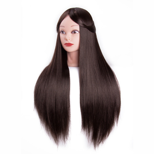 Salon Hairdressing Synthetic Hair Training Mannequin Head Supplier, Supply Various Salon Hairdressing Synthetic Hair Training Mannequin Head of High Quality
