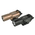 500 Lumens Glock Flashlight Tactical Weapon light X300U X300 Pistol Gun White LED Hunting 1911 Pistol Flashlight For 20mm