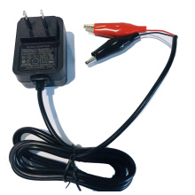 13.8V1A Battery Charger for Scooter with Alligator Clip