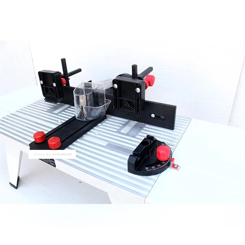 JRT-6136A Woodworking Workbench Engraving Machine Workbench Small Trimming Electromechanical Wood Milling/ Flip-chip Workbench