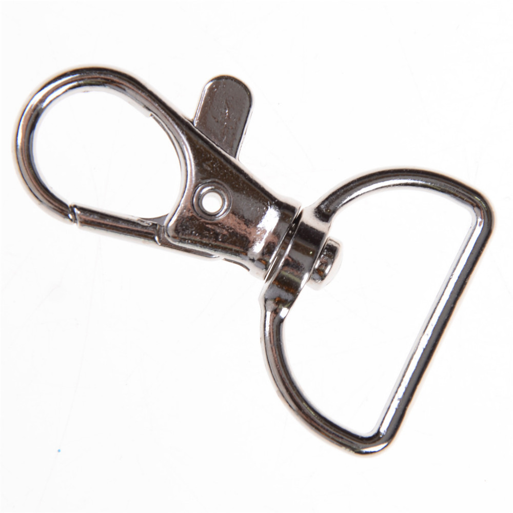 10pcs/set Zinc Alloy Metal Lanyard Hook Swivel Snap Hooks Clasp Clips Lanyard Bag Hardware Bag Parts & Accessories