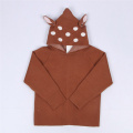 2020 Autumn Baby Girls Boys Sweaters Hooded Cardigans Toddler Kids Boys Animal Deer Knitted Sweater Outwear Girls Clothes
