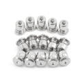 10pcs 8x10mm Spikes For Tires Studs Screw Winter Tire Snow Chains Spikes Winter Wheel Lugs for Truck SUV Motorcycle