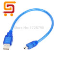 High Quality 30cm USB miniusb cable wires for arduino nano v3