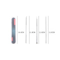 4/5pcs/set Blackhead Comedone Acne Pimple Blackhead Remover Tool Needles Facial Pore Cleaner Spoon for Face Skin Care Tool