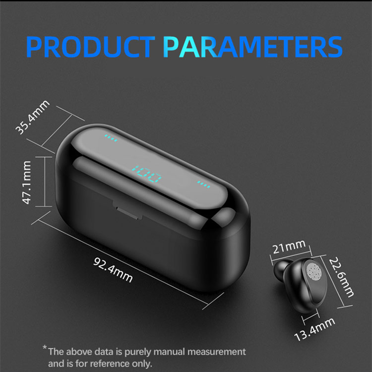 Bluetooth F9 TWS 5.0 Wireless Earphone Mini Headphones