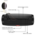 Bluetooth Speaker Portable Speaker Powerful High BoomBox Outdoor Bass HIFI TF FM Radio with LED Light