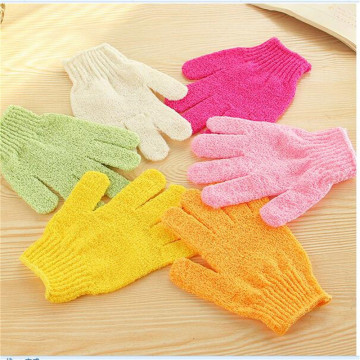 Bath Peeling Exfoliating Mitt Glove Shower Scrub Gloves Resistance Body Massage Sponge Wash Skin Moisturizing SPA Foam Scrubbers