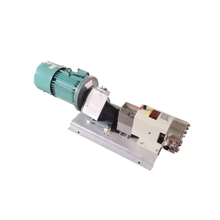 High Viscosity Rotary Pump Chocolate Syrup Pump Reducer Rotor Transfer Pump