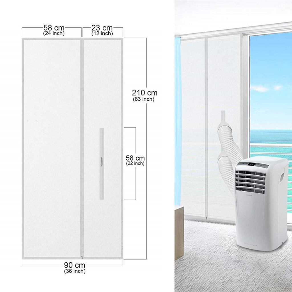 2019 Air Lock Window Seal Cloth Plate Sealing For Mobile Air Conditioners Air-Conditioning Units waterproof Soft Home Flexible 7