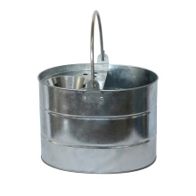 Galvanized steel traditional heavy duty mop bucket