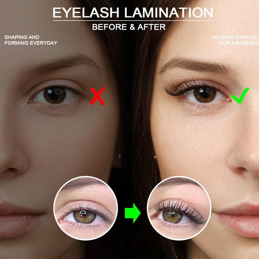 30PCEyeLash Curl Eyelash Lengthening Cilia Lift Extension Remove TSLM1 Lasting Long Set Lotion Perming Perm Keratin Perm Ey R7L2