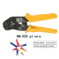 SN-02C/01C/0725 crimping pliers 0.25/0.5/1.5/2.5mm2 23-13AWG for insulation terminal clamp self-adjusting hand tools