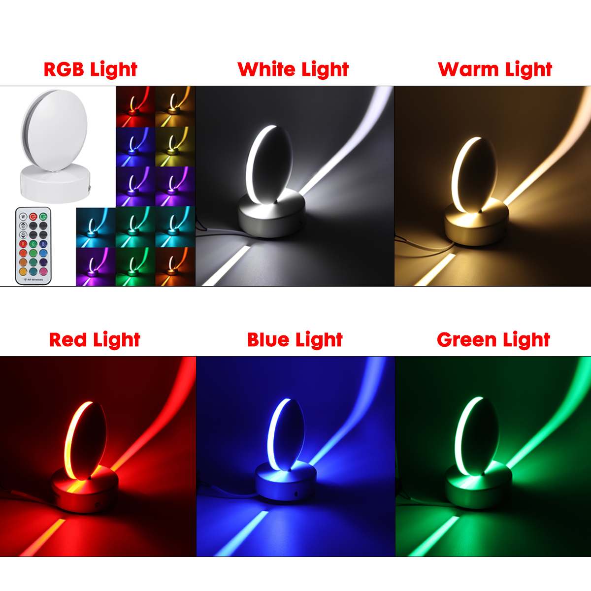 LED 10W Indoor Window Sill Light 360 Degree RGB LED Wall Lamps Remote Frame Light For Door Frame Wall KTV Hotel Bar Corridor