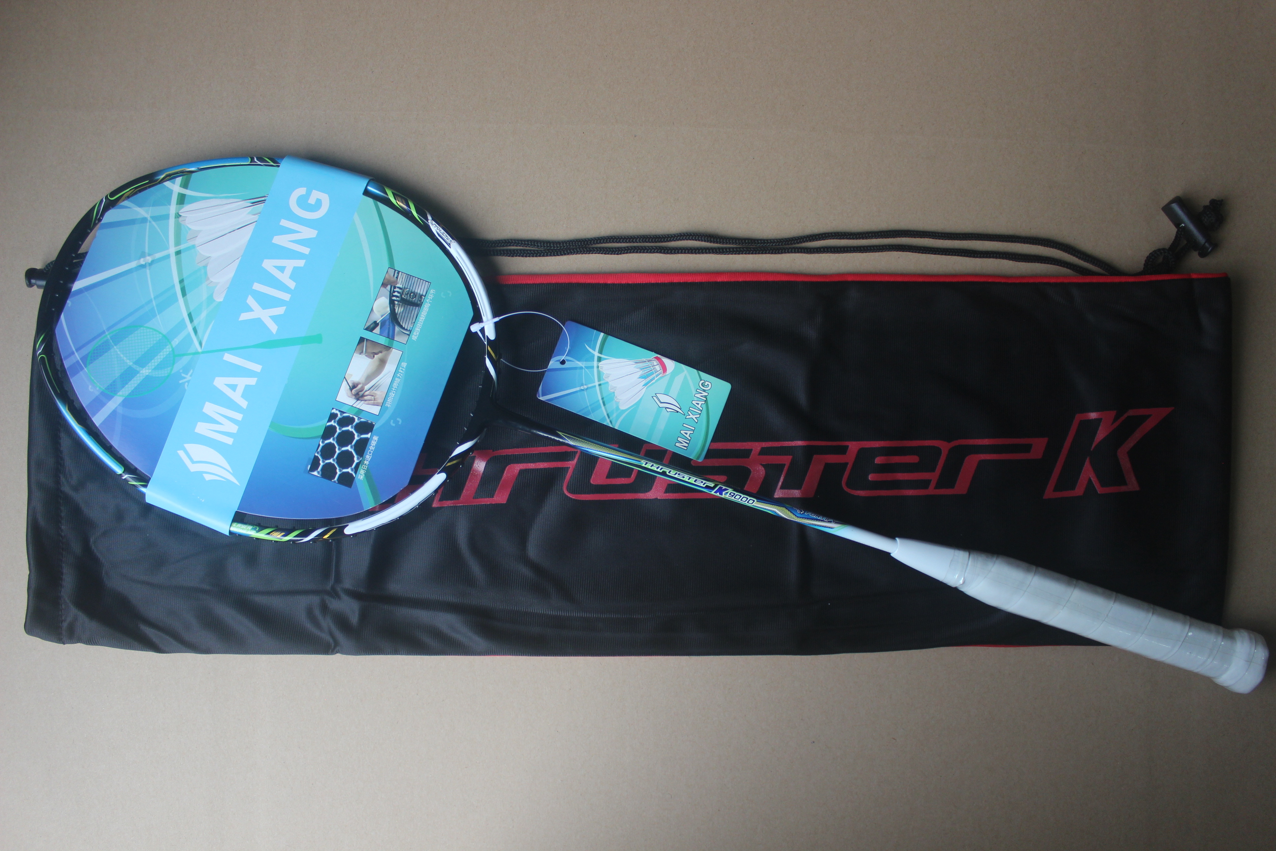 TK8000 badminton rackets high-end nano carbon Thruster K9000 badminton racquet