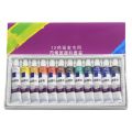 2021 New 12/18/24 Colors 12ML Tube Acrylic Paint set Art Painting Drawing Tools For Kids