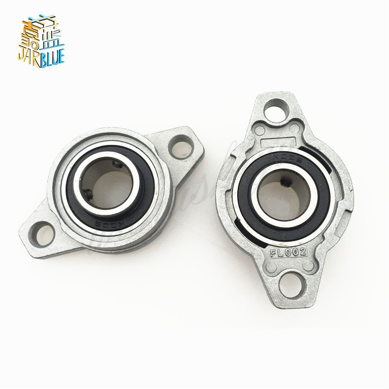 2018 Thrust Bearing KFL08 KFL10 KFL12 KFL15 Bore 8mm 10mm 12mm 15mm Pillow Bearing Mounted Block Cast Housing Self-aligning